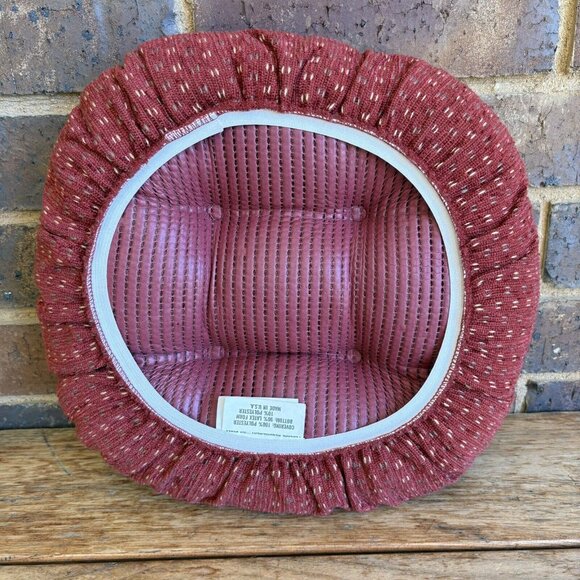 Klear Vu Raindrops The Gripper Non-Slip Tufted Cushion Round Barstool Cover - Picture 3 of 8